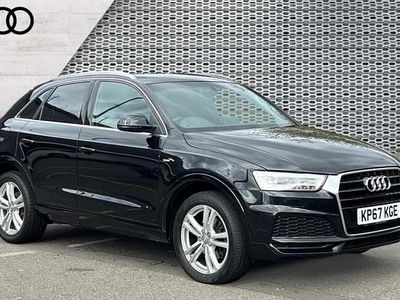 Used Audi Q3 S-Line 150 HP (110 kW) 2017 Black SUV