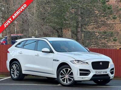 White Used 2018 Jaguar F-Pace R-Sport SUV | £13,999 (Fair price)