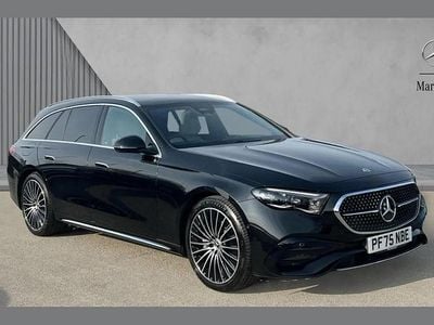 Used Mercedes E300 AMG Line Premium Plus 313 HP (230 kW) 2025 Obsidian black metallic Estate