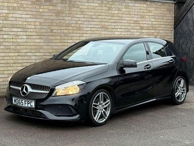 Used Mercedes A200 AMG line 2015 Black Hatchback
