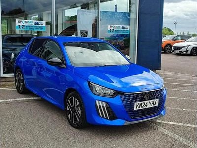 Used Peugeot 208 Allure 101 HP (74 kW) 2024 Blue Hatchback