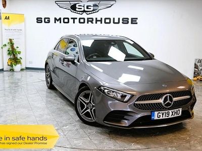 Used Mercedes A200 AMG line 163 HP (119 kW) 2019 Grey Hatchback