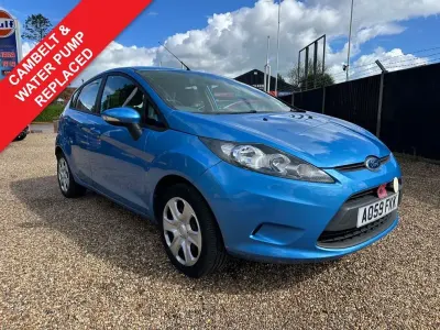 Used Ford Fiesta Style 81 HP (59 kW) 2009 Blue Hatchback