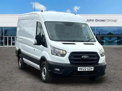 Used Ford Transit 130 HP (95 kW) 2022 White Van