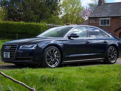 Usado Audi A8 Comfort 2014 Azul Sedan