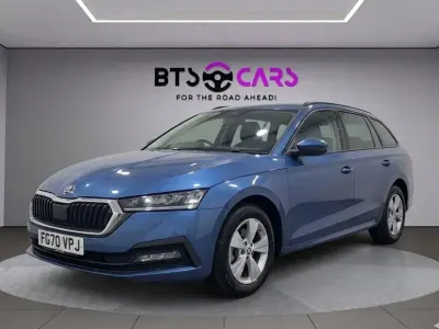 Used Skoda Octavia SE Technology 150 HP (110 kW) 2020 Blue Estate