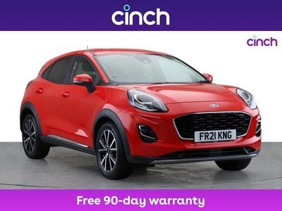 Red Used 2021 Ford Puma Titanium SUV | £13,999 (Good price)
