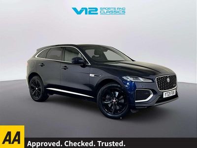Second-hand Jaguar F-Pace R-Dynamic 404 CP (297 kW) 2021 Albastru SUV