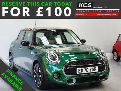 Used Mini Cooper S Exclusive 192 HP (141 kW) 2020 Green Hatchback