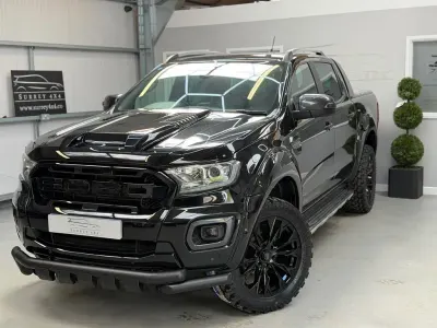 Begagnad Ford Ranger Wildtrack 2019 Svart Pickup