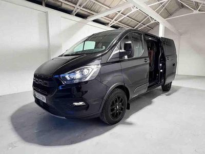 Used Ford Transit Custom 170 HP (125 kW) 2022 Black Van