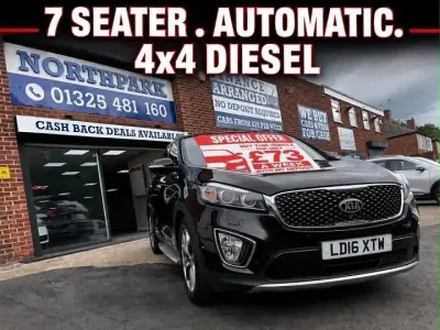 Used Kia Sorento 200 HP (147 kW) 2016 Black SUV