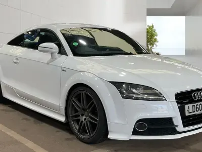 Used Audi TT S-Line 170 HP (125 kW) 2010 White Coupe