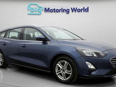 Used Ford Focus Zetec 120 HP (88 kW) 2021 Blue Estate
