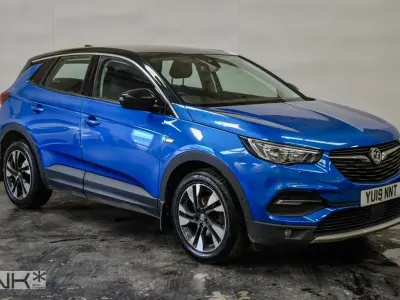 Used Vauxhall Grandland X Sport 130 HP (95 kW) 2019 Blue SUV