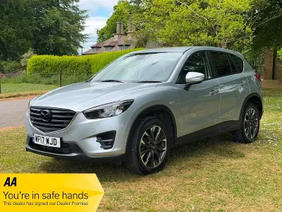 Gebraucht Mazda CX-5 Inclusive 150 PS (110 kW) 2017 Silber SUV