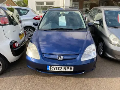 Used Honda Civic SE 110 HP (80 kW) 2002 Blue Hatchback