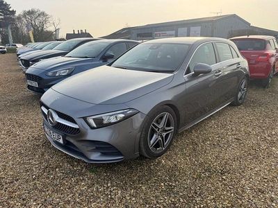 Used Mercedes A180 AMG line 116 HP (85 kW) 2018 Grey Hatchback