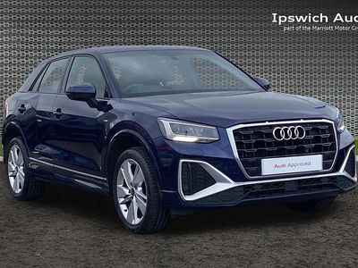 Used Audi Q2 S-Line 108 HP (79 kW) 2022 Blue SUV