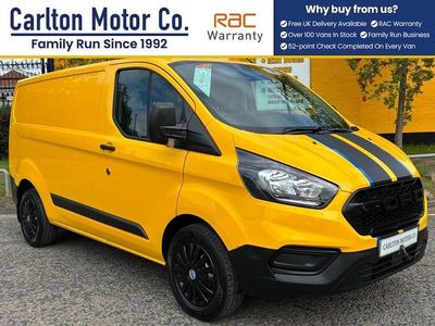 Yellow Used 2021 Ford Transit Custom S Van | £8,950 (Fair price)