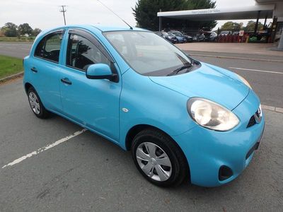Used Nissan Micra Acenta 2017 Blue Hatchback