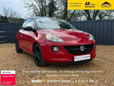 Used Vauxhall Adam S 70 HP (51 kW) 2018 Red Hatchback
