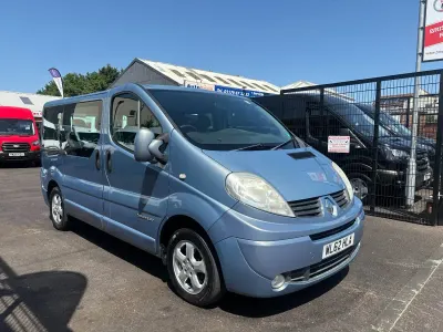 Used Renault Trafic 115 HP (84 kW) 2013 Blue MPV