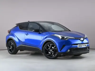 Used Toyota C-HR 122 HP (89 kW) 2017 Blue SUV