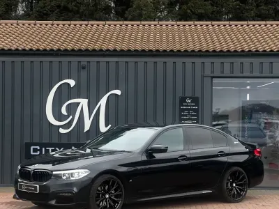 Begagnad BMW 530e M Sport 2018 Svart Sedan