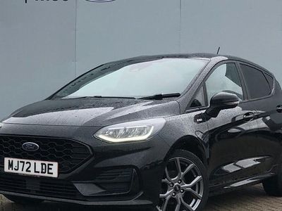 Black Used 2022 Ford Fiesta ST-Line Hatchback | £12,995 (A bit pricey)