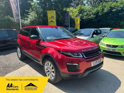 Used Land Rover Range Rover evoque SE 2016 Red Estate