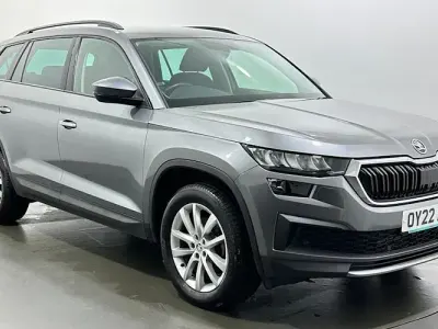 Usado Skoda Kodiaq SE 150 CV (110 kW) 2021 Gris SUV