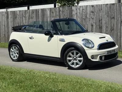 Used Mini Cooper S Cabriolet 2011 White Cabriolet