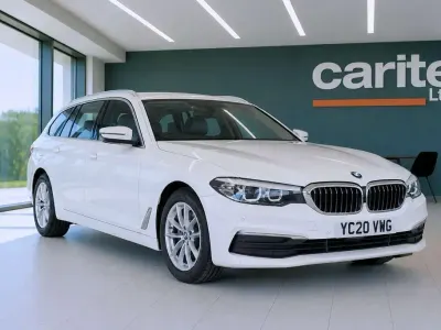 Used BMW 520 Comfort Edition 2020 White Estate