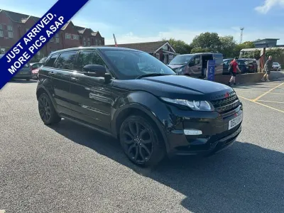 Used Land Rover Range Rover evoque Dynamic 190 HP (139 kW) 2012 Black SUV