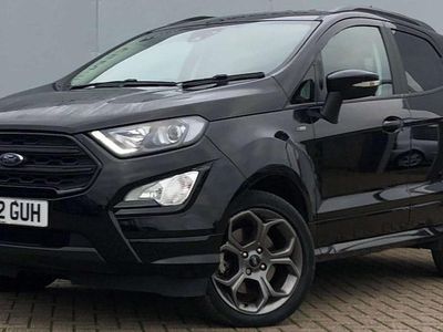 Black Used 2022 Ford Ecosport ST-Line SUV | £13,995 (Fair price)