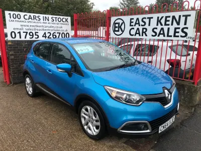 Second-hand Renault Captur Dynamique 90 CP (66 kW) 2014 Albastru SUV