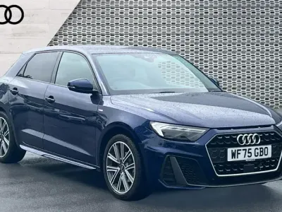 Used Audi A1 Sportback S-Line 116 HP (85 kW) 2025 Blue Hatchback