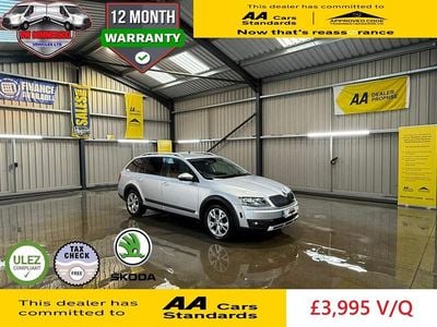 Silver Used 2015 Skoda Octavia Scout 4x4 Estate | £3,995
