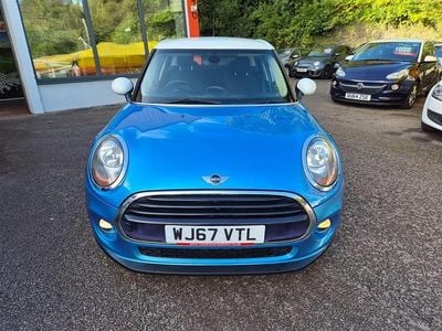 Usado Mini Cooper Hatch 2017 Azul Utilitario