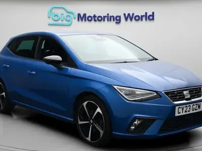 Used Seat Ibiza FR Sport 110 HP (80 kW) 2023 Blue Hatchback