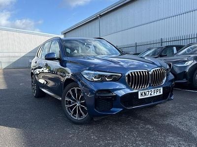 Blue Used 2022 BMW X5 M Sport SUV | £42,213 (Super price)