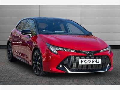 Used Toyota Corolla Sport 122 HP (89 kW) 2022 Scarlet flare with black roof Hatchback