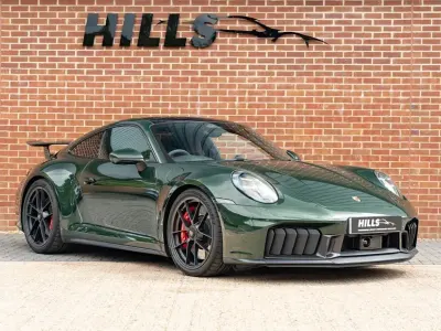 New Porsche 992 533 HP (392 kW) 2026 Green Coupe