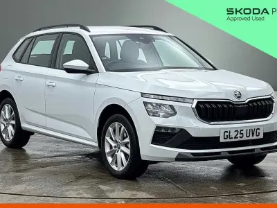 Used Skoda Kamiq SE 113 HP (83 kW) 2025 Moon white metallic SUV