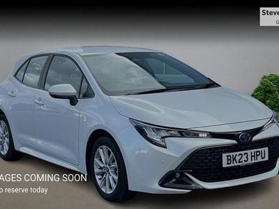 Used Toyota Corolla 2023 White Hatchback