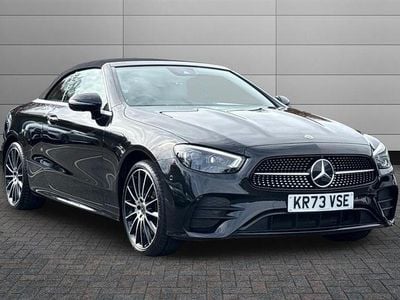 Used Mercedes E400 AMG line 330 HP (242 kW) 2023 Black Cabriolet