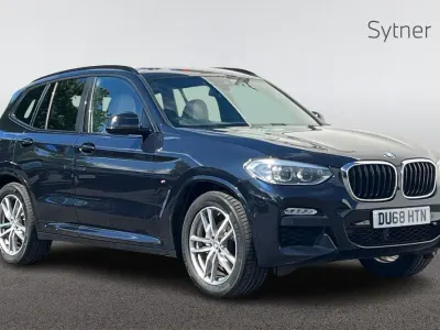 Used BMW X3 M Sport 190 HP (139 kW) 2018 Black SUV