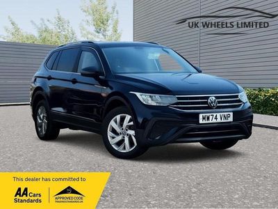 Used VW Tiguan Allspace Life 150 HP (110 kW) 2024 Black SUV