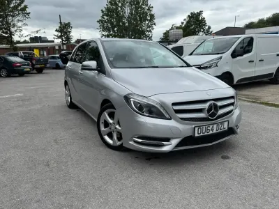 Used Mercedes B180 109 HP (80 kW) 2015 Silver Hatchback